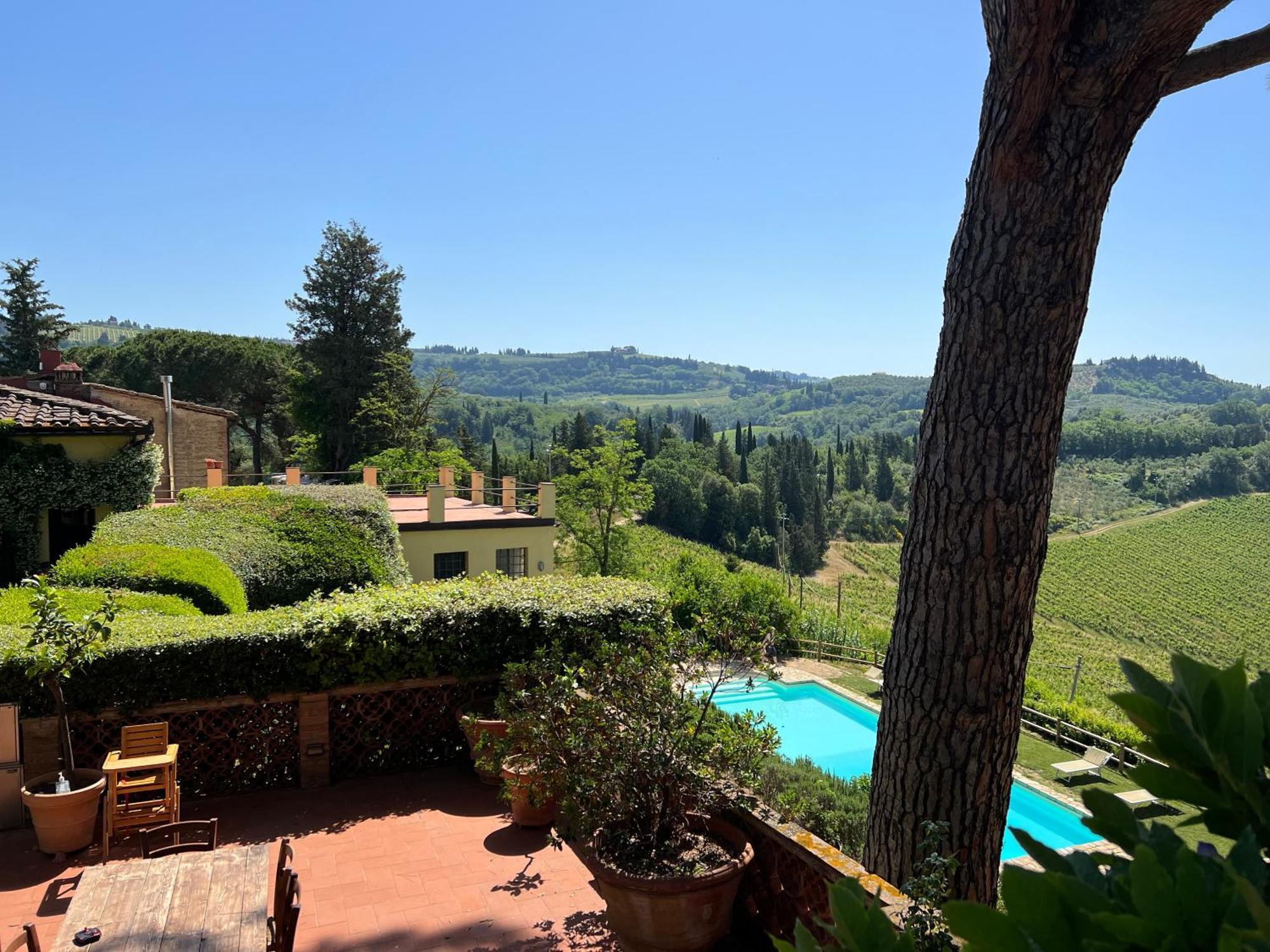 Agriturismo Bio Fattoria Bacio Certaldo Exteriör bild