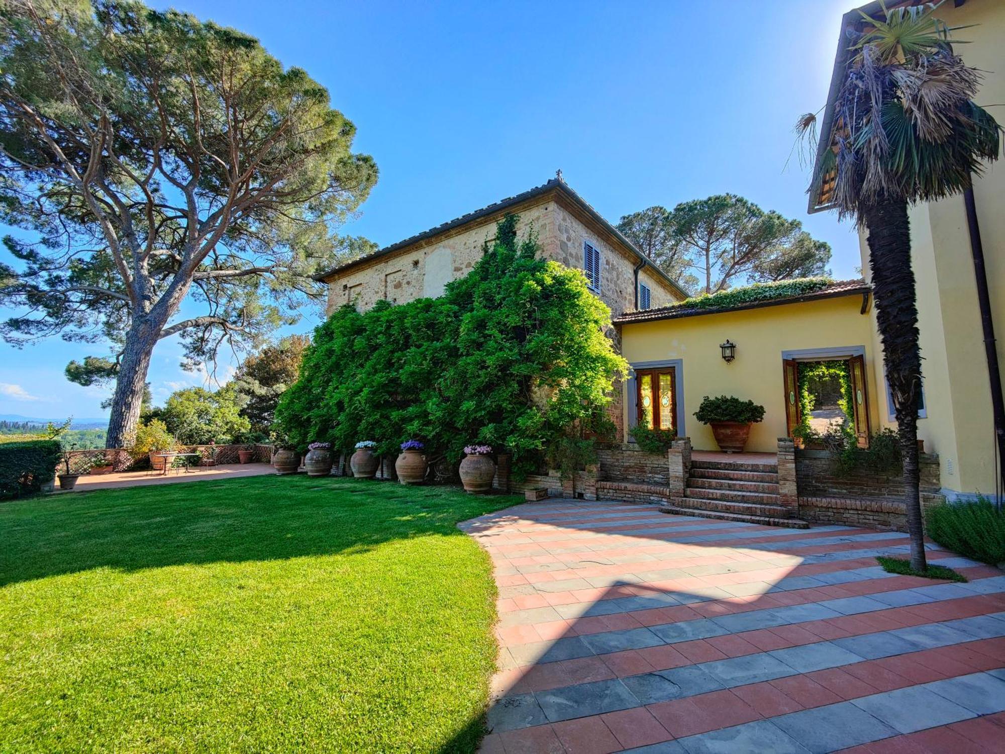 Agriturismo Bio Fattoria Bacio Certaldo Exteriör bild
