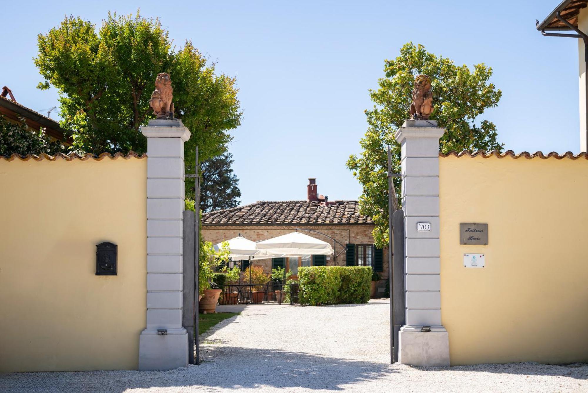 Agriturismo Bio Fattoria Bacio Certaldo Exteriör bild