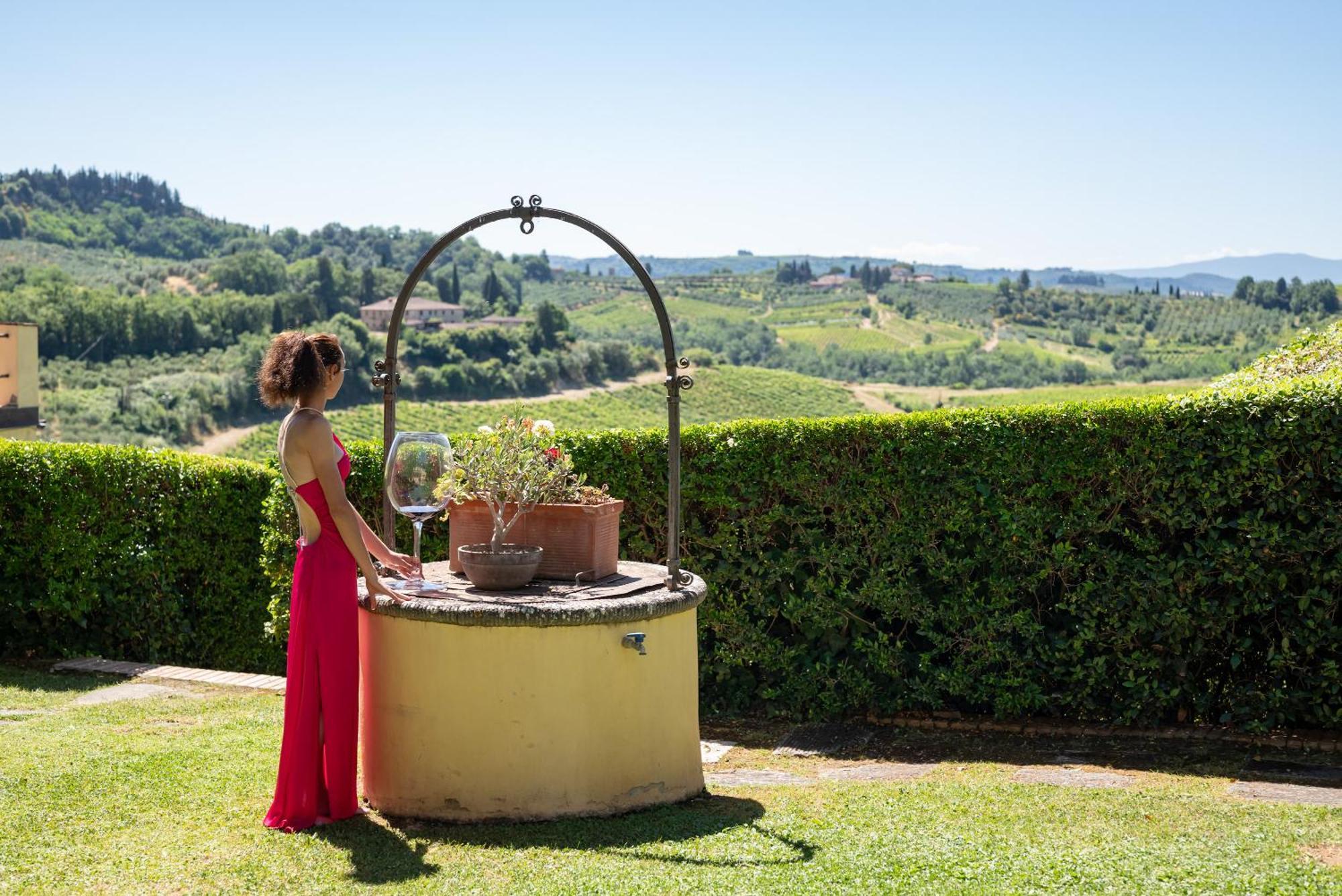 Agriturismo Bio Fattoria Bacio Certaldo Exteriör bild