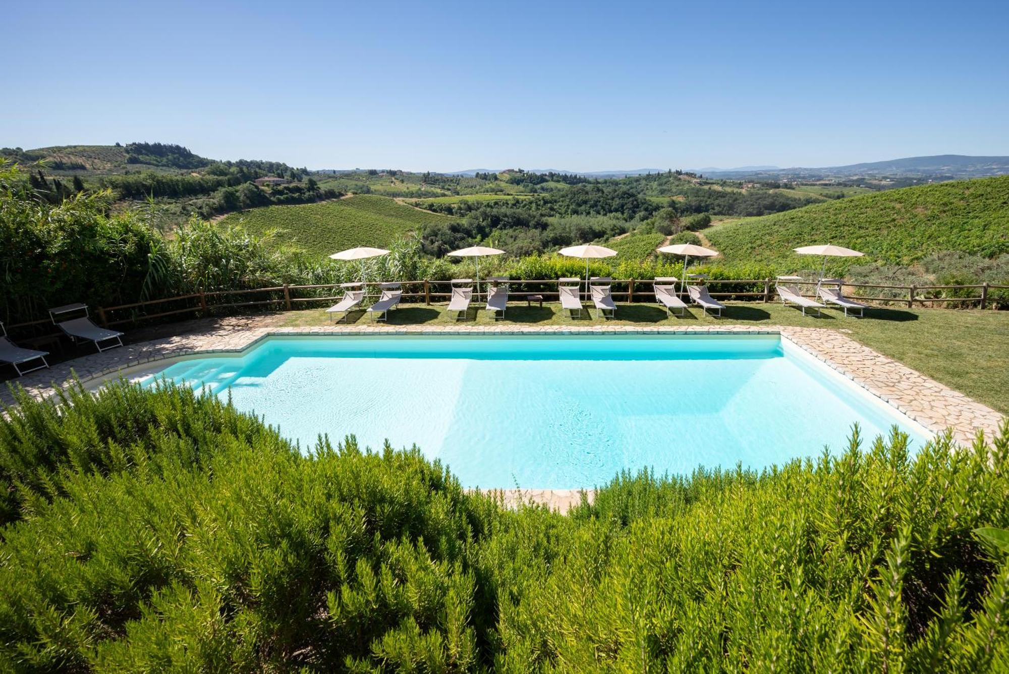 Agriturismo Bio Fattoria Bacio Certaldo Exteriör bild