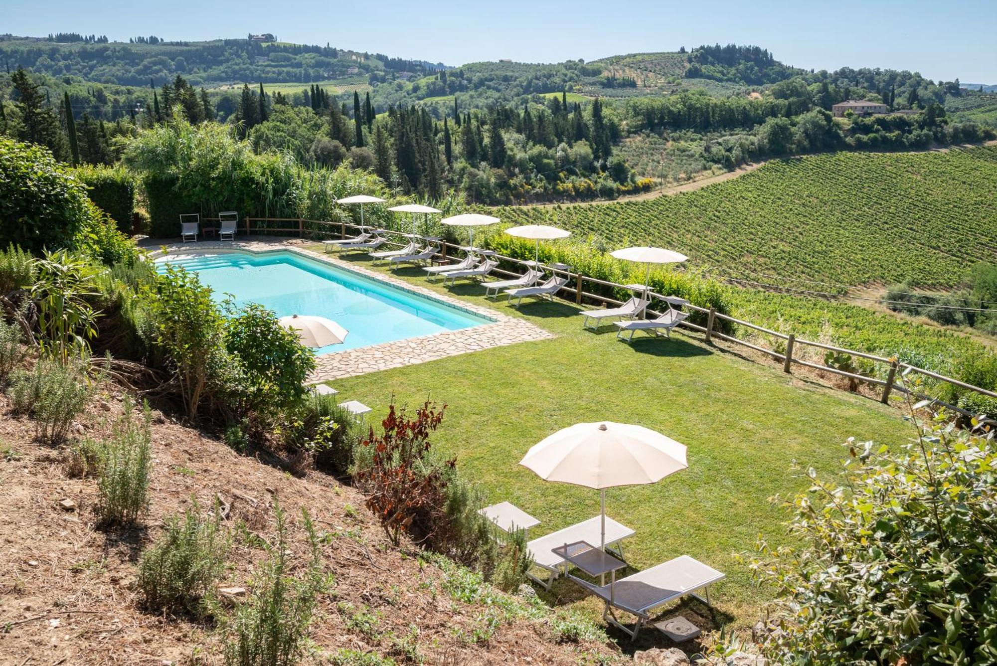 Agriturismo Bio Fattoria Bacio Certaldo Exteriör bild