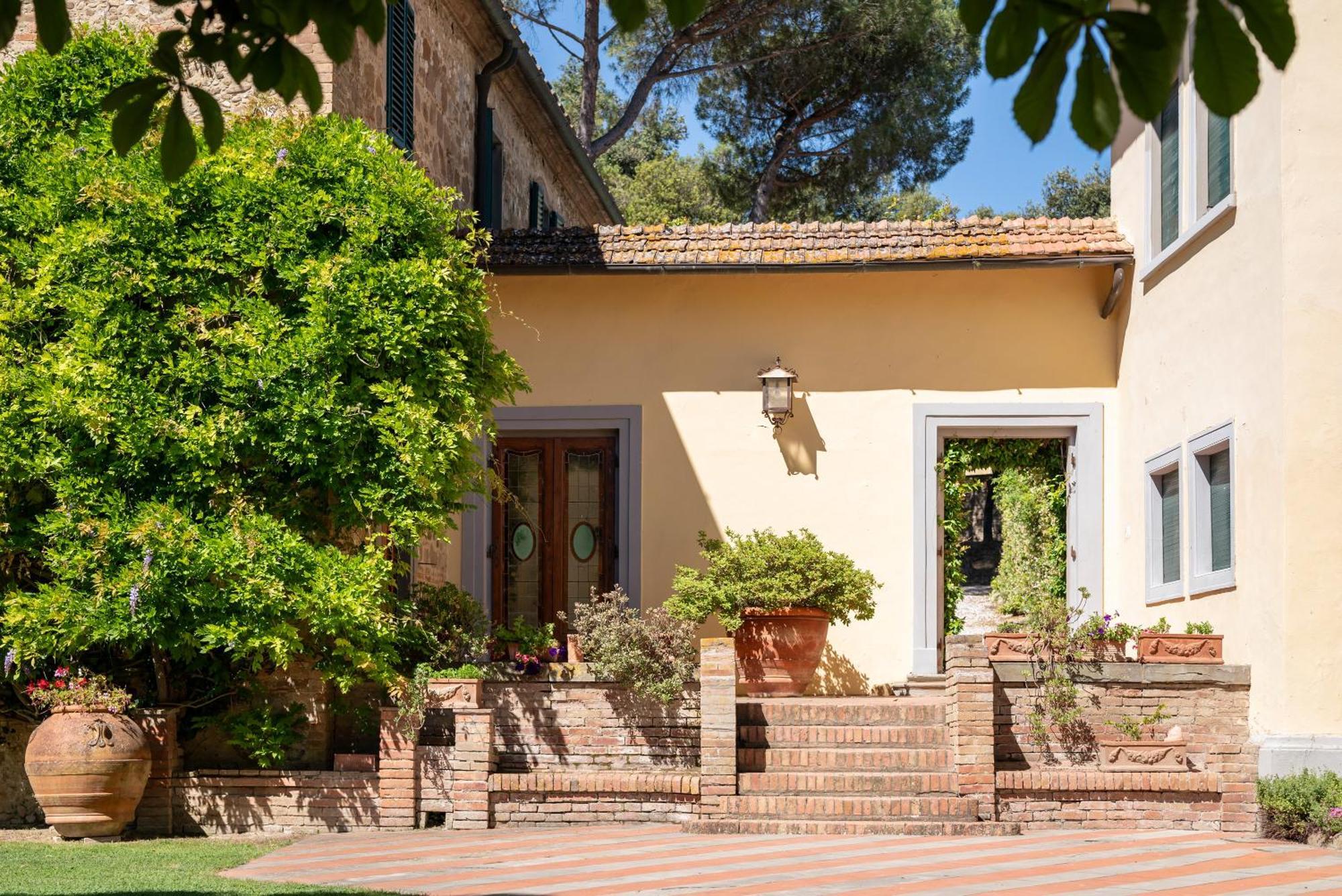 Agriturismo Bio Fattoria Bacio Certaldo Exteriör bild